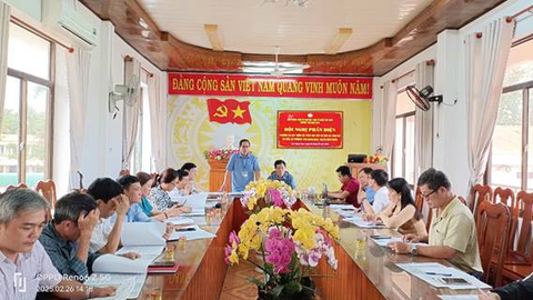 Hội nghị phản biện xã hội tại phường Tam Quan Nam